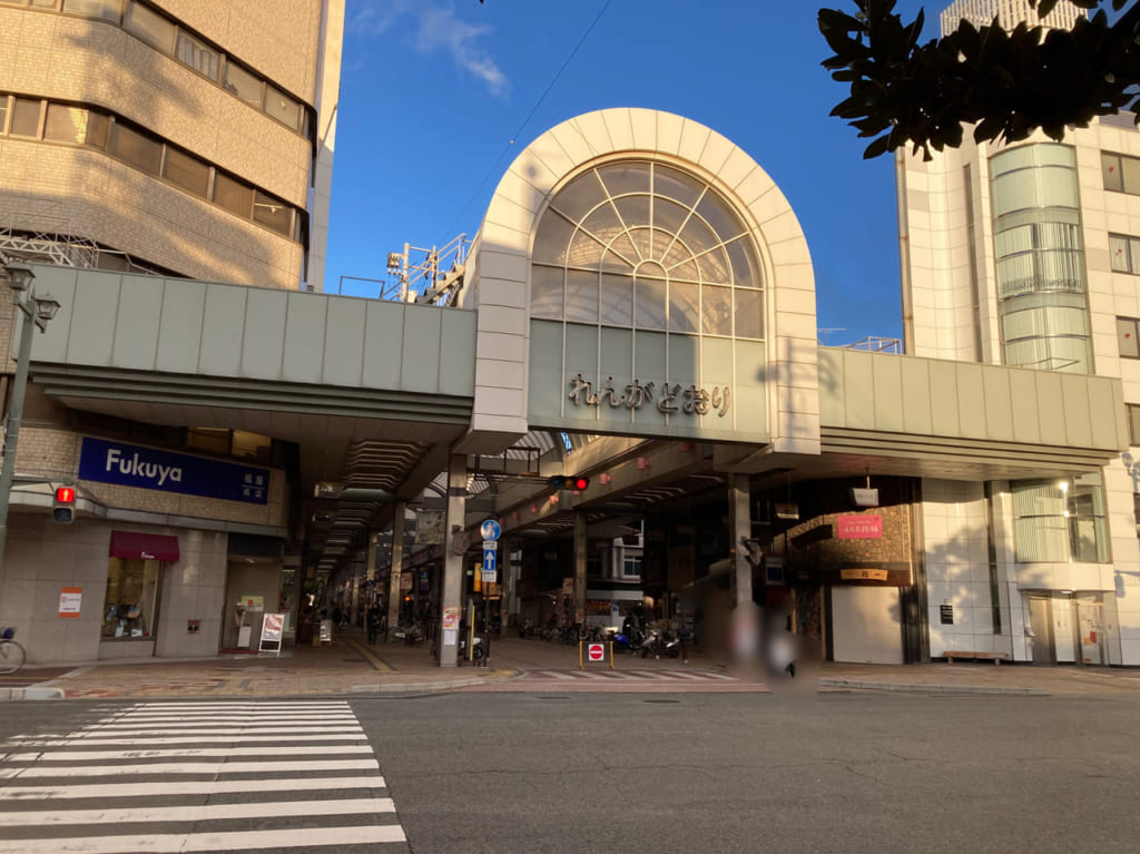 れんが通りアーケード2022冬
