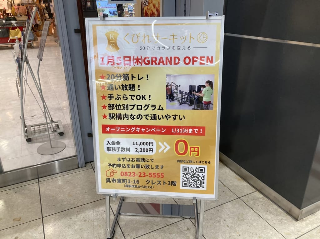 くびれサーキット2023年1月オープン