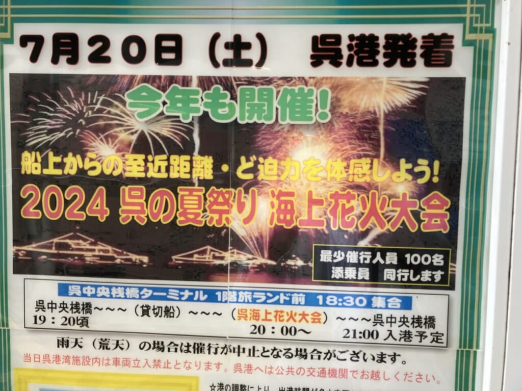 海上花火大会2024