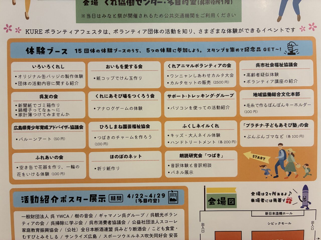 くれボランティアフェスタ